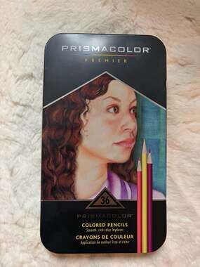 Prismacolor Premier Soft Core Colored Pencils, 36 Count Tin Set